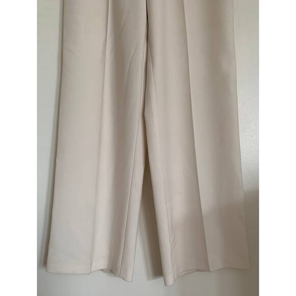 Cream Amanda Smith Vintage High Waisted Trousers 8 - Picture 4 of 9